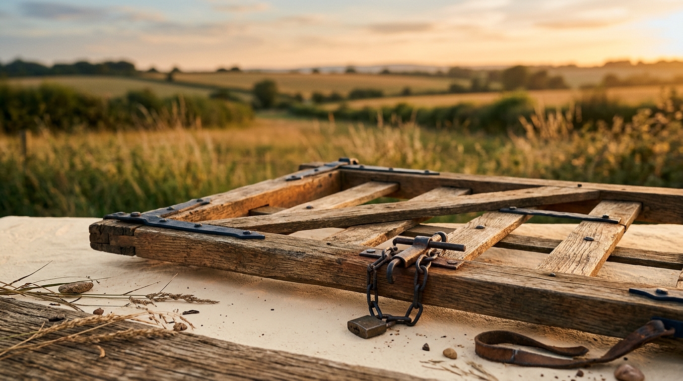 Four frames for the farm-camp idea.